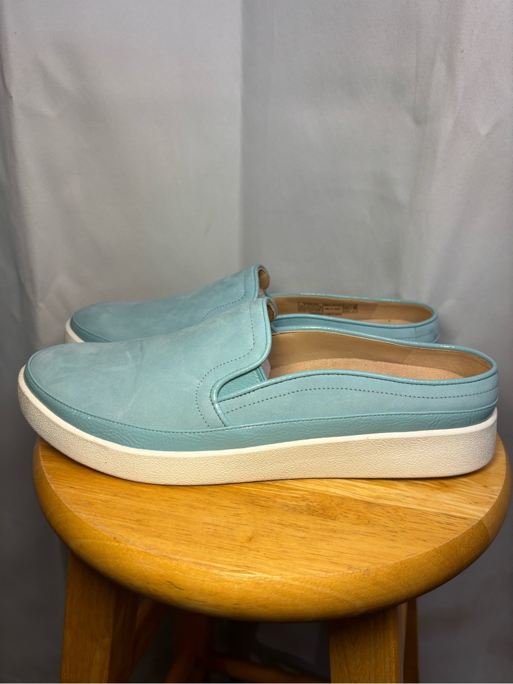 Vionic Effortless Teal Slip On Sneakers Women’s 9.5 Comfort Shoes Walking - Picture 6 of 7